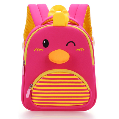 Kinder 3D CuteWaterproof schulen Rucksack-Vogel-Schultaschen für Kinderjungen