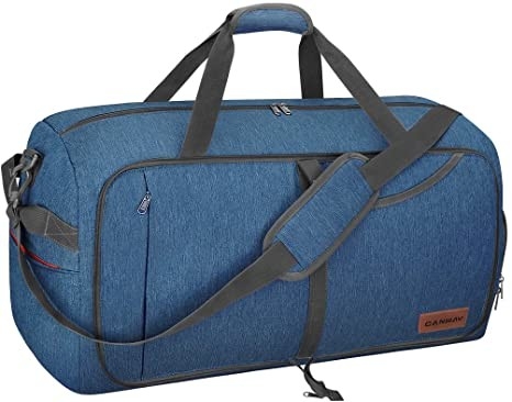 Düffel der Reise-65l faltbare Weekender-Tasche für den Mann-Frauen-wasserdichten Riss beständig