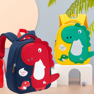 wasserdichte Kinder des Dinosaurier-3d wandern Karikatur-Kinderschultaschen Soem