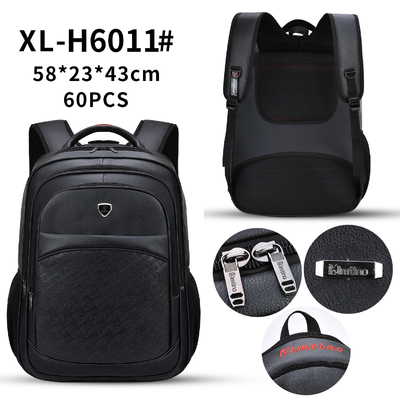 Die mehrfunktionalen wasserdichten Taschen PU-Geschäfts-der zufälligen Rucksack 23 Zoll-Männer