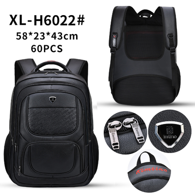 Die mehrfunktionalen wasserdichten Taschen PU-Geschäfts-der zufälligen Rucksack 23 Zoll-Männer