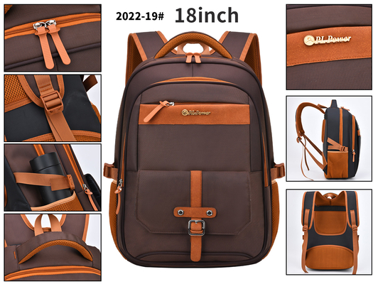College-Geschäfts-zufälliger Rucksack-Wasser-beständiger Laptop-Rucksack 18 Zoll