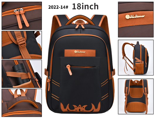 Nylongeschäfts-zufälliger Rucksack-wasserdichter Student School 18 Zoll-Laptop-Rucksack