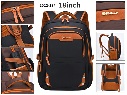 Nylongeschäfts-zufälliger Rucksack-wasserdichter Student School 18 Zoll-Laptop-Rucksack