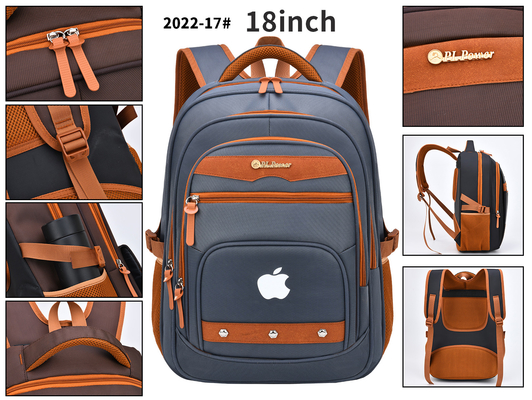 Nylongeschäfts-zufälliger Rucksack-wasserdichter Student School 18 Zoll-Laptop-Rucksack