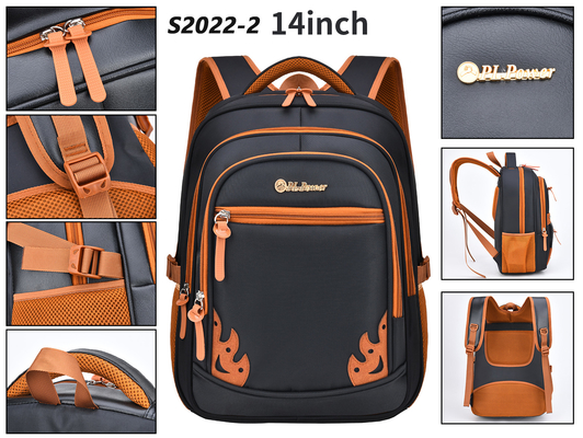 BSCI-Bescheinigungs-Geschäfts-zufälliger Rucksack-Nylon-14 Zoll-Laptop-Rucksack 1000g