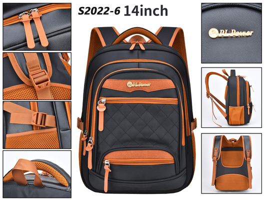 BSCI-Bescheinigungs-Geschäfts-zufälliger Rucksack-Nylon-14 Zoll-Laptop-Rucksack 1000g