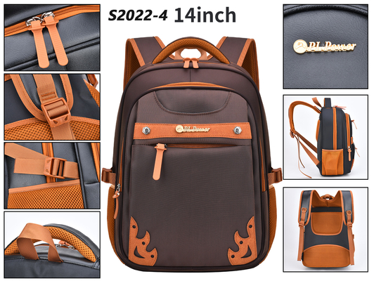 BSCI-Bescheinigungs-Geschäfts-zufälliger Rucksack-Nylon-14 Zoll-Laptop-Rucksack 1000g