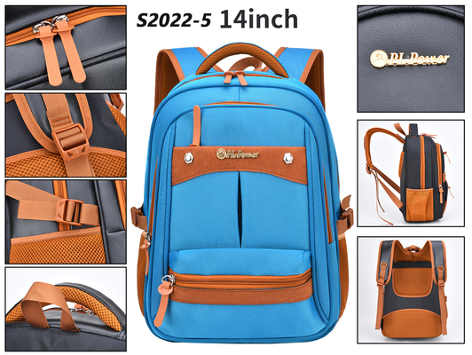 BSCI-Bescheinigungs-Geschäfts-zufälliger Rucksack-Nylon-14 Zoll-Laptop-Rucksack 1000g