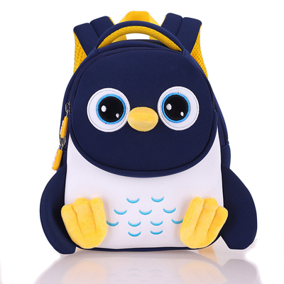 Pinguin-wasserdichte Kinder wandern Kleinkind-Kinderschultasche-Kindergarten des Baby-3D