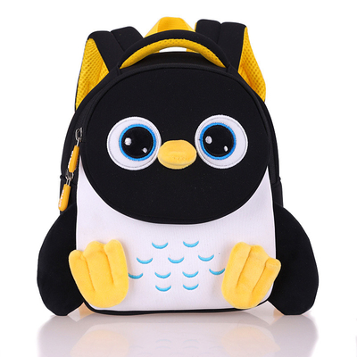 Pinguin-wasserdichte Kinder wandern Kleinkind-Kinderschultasche-Kindergarten des Baby-3D