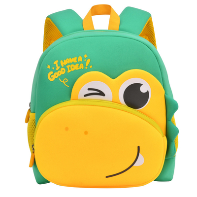 ODM-Dinosaurier-Kinder wandern Kleinkind-Kindergarten Mochila der Karikatur-3D für Jungen-Mädchen 2-5 Jahre