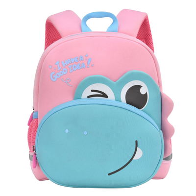 ODM-Dinosaurier-Kinder wandern Kleinkind-Kindergarten Mochila der Karikatur-3D für Jungen-Mädchen 2-5 Jahre