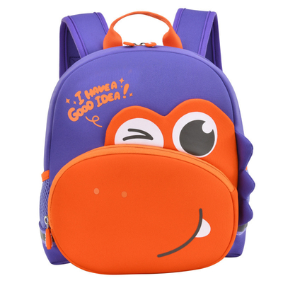 ODM-Dinosaurier-Kinder wandern Kleinkind-Kindergarten Mochila der Karikatur-3D für Jungen-Mädchen 2-5 Jahre