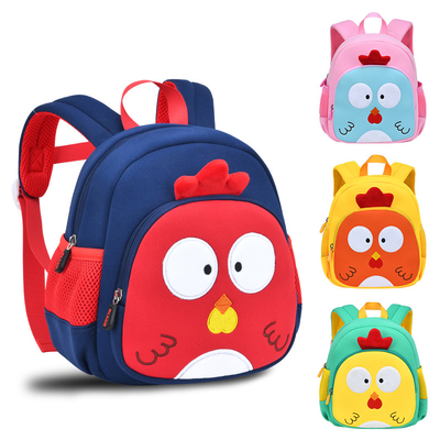 Nette Karikatur-Dinosaurier-Kinder sackt Kinderkindergarten-Vorschulrucksack ein