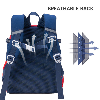 Dinosaurier-Kindergarten Mochila des Kleinkind-3D netter Karikatur-Rucksack für Jungen-Mädchen