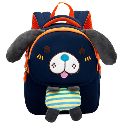 Karikatur-Kinderplüsch-Rucksack-Plüsch-Neopren-nettes Hundekindertaschen-Kindergeschenk