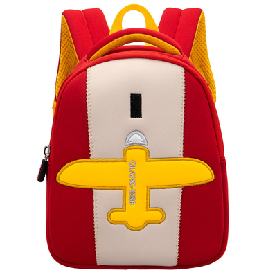 BSCI-Flugzeug-Pilotkinderkleinkind-Rucksack-Neopren-Kindergarten-wasserdichte Schultasche