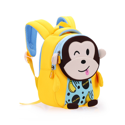 Mädchen-Astronauten-Schultasche-Anti 3D Rocket Waterproof Kids Backpack Cartoon verloren