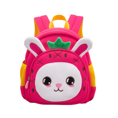 Kaninchen-wasserdichte Kinder wandern Kleinkind-Kindergarten-Kinderschultasche FCS 3D