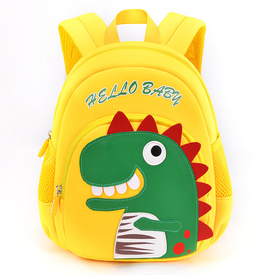 Karikatur 2 Größen-Kleinkind-Kindergarten-Schultasche-Dinosaurier-Kinder des Rucksack-3D