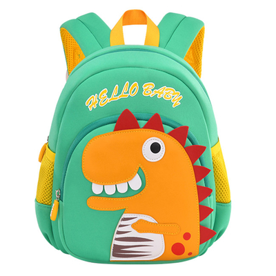 Karikatur 2 Größen-Kleinkind-Kindergarten-Schultasche-Dinosaurier-Kinder des Rucksack-3D