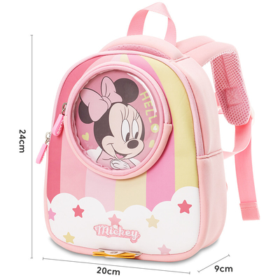 Der Kindergarten-Kinder Minnie Mickey Waterproof Kids Backpack Disney das verlorene Antimochila