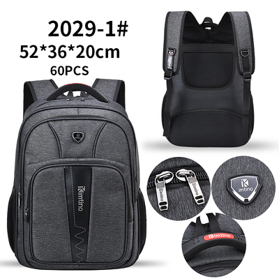 Männliches Polyester-Nylonreise wandern wasserdichte der 20 Zoll-Laptop-Taschen-Männer