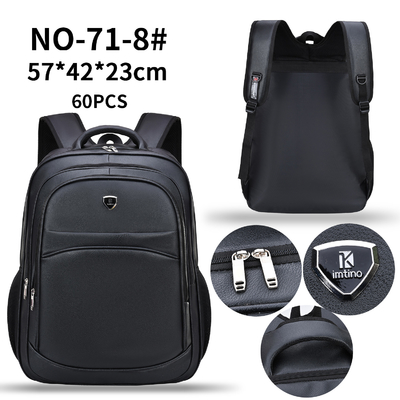 Geschäft zufälliger PU-Studenten-School Bag Travel-Computer 23 Zoll-Rucksack
