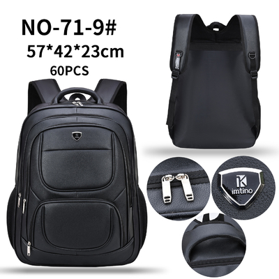 Geschäft zufälliger PU-Studenten-School Bag Travel-Computer 23 Zoll-Rucksack
