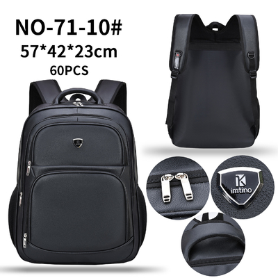 Geschäft zufälliger PU-Studenten-School Bag Travel-Computer 23 Zoll-Rucksack