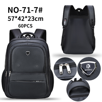 Geschäft zufälliger PU-Studenten-School Bag Travel-Computer 23 Zoll-Rucksack