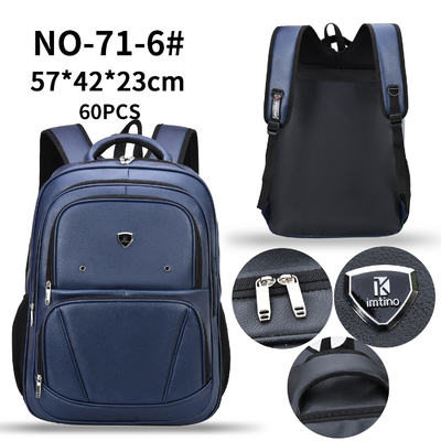 Geschäft zufälliger PU-Studenten-School Bag Travel-Computer 23 Zoll-Rucksack
