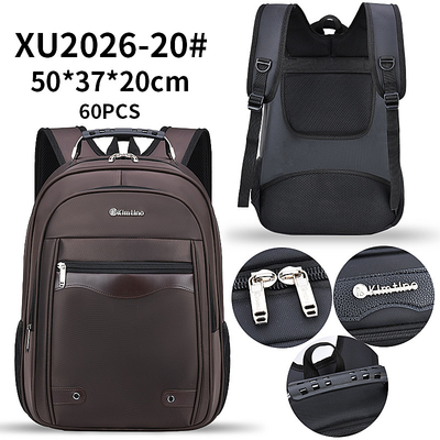 Männlich-weiblicher Nyloncomputer-Rucksack-Jungen-Laptop-zufällige Reise-Tasche