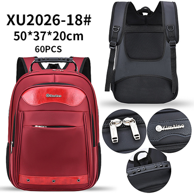 Männlich-weiblicher Nyloncomputer-Rucksack-Jungen-Laptop-zufällige Reise-Tasche