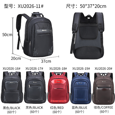 Männlich-weiblicher Nyloncomputer-Rucksack-Jungen-Laptop-zufällige Reise-Tasche