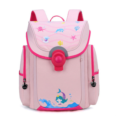 Multi Taschen imprägniern Studenten-Backpack Cartoon Kids-Schultaschen 1000g