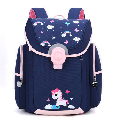 Multi Taschen imprägniern Studenten-Backpack Cartoon Kids-Schultaschen 1000g