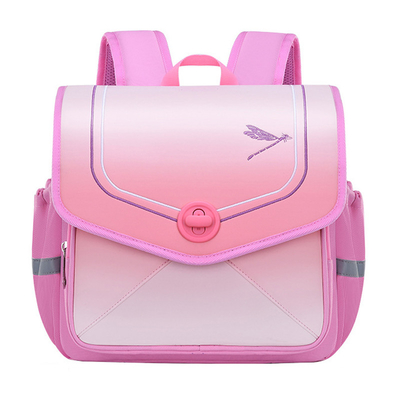 Blaue rosa lederne Schulrucksäcke imprägniern Schultaschen für Kleinkinder