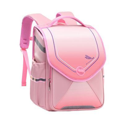 Blaue rosa lederne Schulrucksäcke imprägniern Schultaschen für Kleinkinder