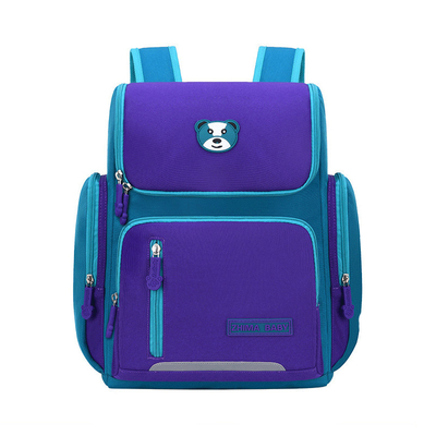 Lederne Grundschule wandert Jungen-Mädchen-Kinder orthopädisches Mochila 42*32*20cm