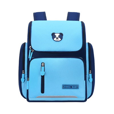 Lederne Grundschule wandert Jungen-Mädchen-Kinder orthopädisches Mochila 42*32*20cm