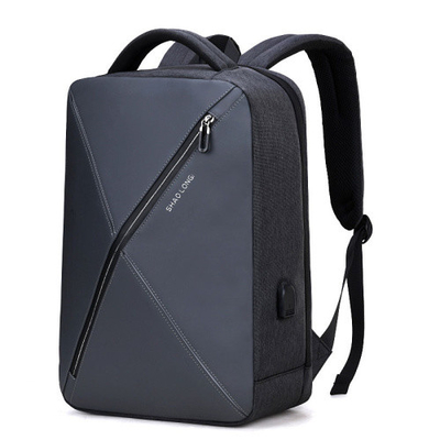 Laptop-Rucksack-Antidiebstahl ODM USB die 15,6 Zoll-Männer reisen Freizeit-Schulrucksack