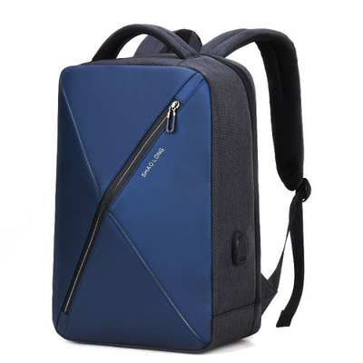 Laptop-Rucksack-Antidiebstahl ODM USB die 15,6 Zoll-Männer reisen Freizeit-Schulrucksack