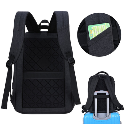 Laptop-Rucksack-Antidiebstahl ODM USB die 15,6 Zoll-Männer reisen Freizeit-Schulrucksack