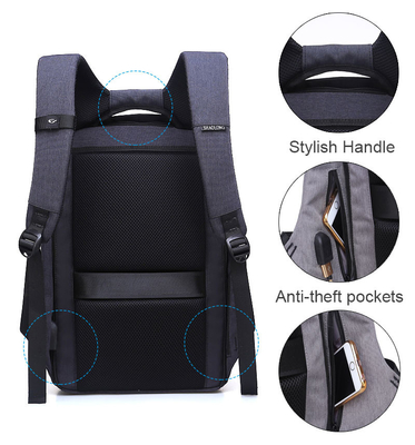 Antidiebstahl-Geschäfts-Laptop wandern mehrfunktionale wasserdichte der 17 Zoll-Laptop-Tasche