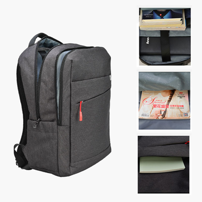 Multifunktions-15,6 Zoll-Laptop-Rucksack-Mann-Frauen-Weinlese-zufälliger Segeltuch-Rucksack