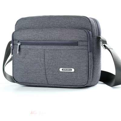 Segeltuch-zufälliger Schulter-Bote Bag Solid Buckle MultiPocket