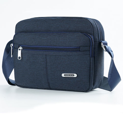 Segeltuch-zufälliger Schulter-Bote Bag Solid Buckle MultiPocket