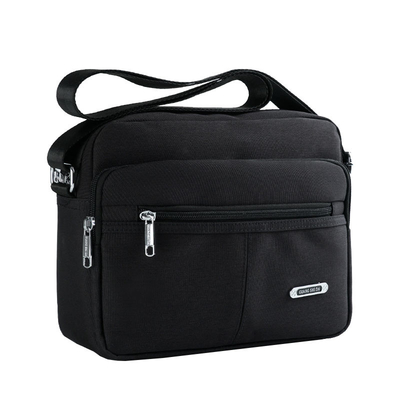 Segeltuch-zufälliger Schulter-Bote Bag Solid Buckle MultiPocket